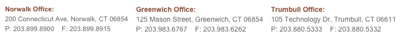 Norwalk, Greenwich, Trumbull Locations